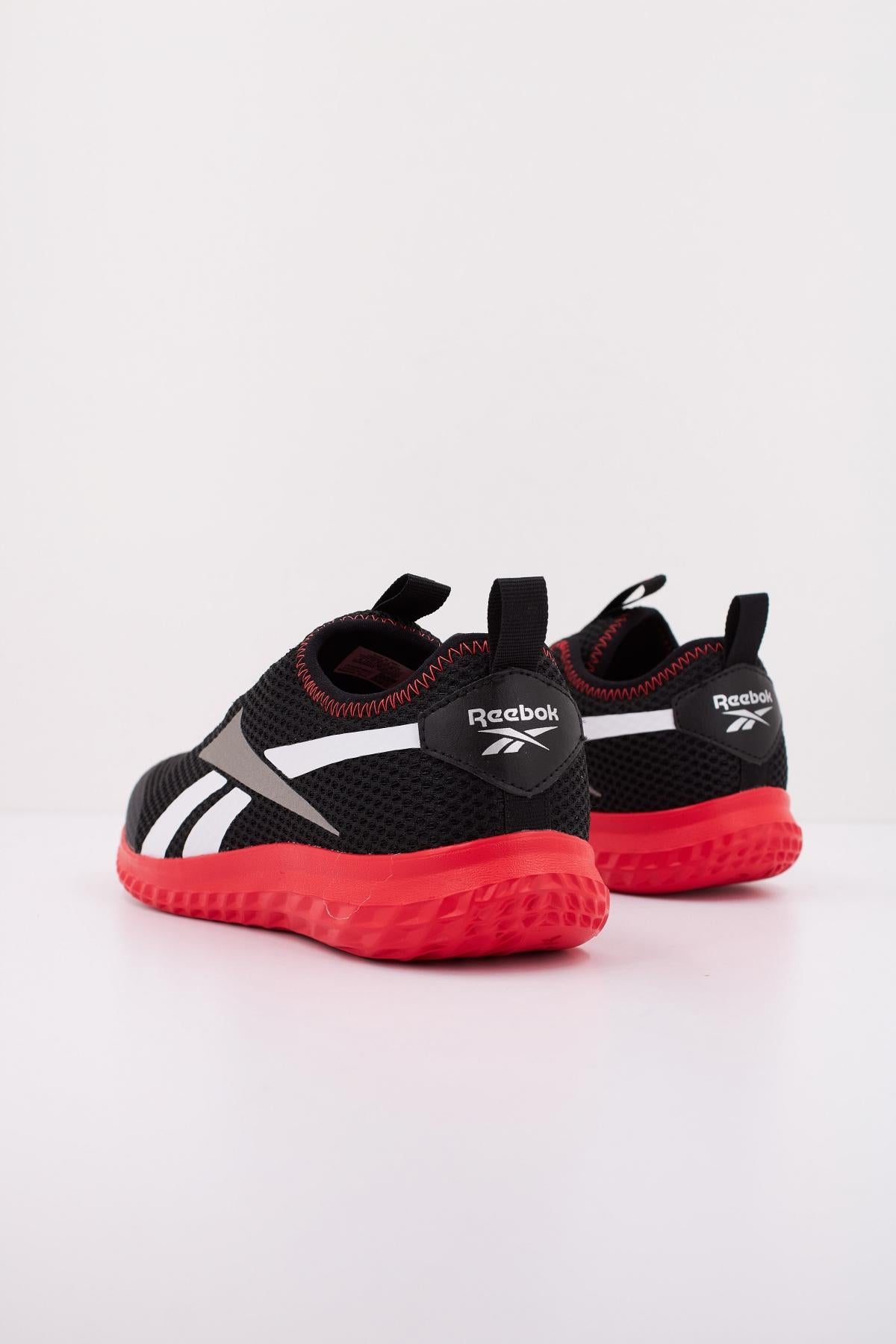 REEBOK RUSH RUNNER SLIP-ON en color NEGRO (4)