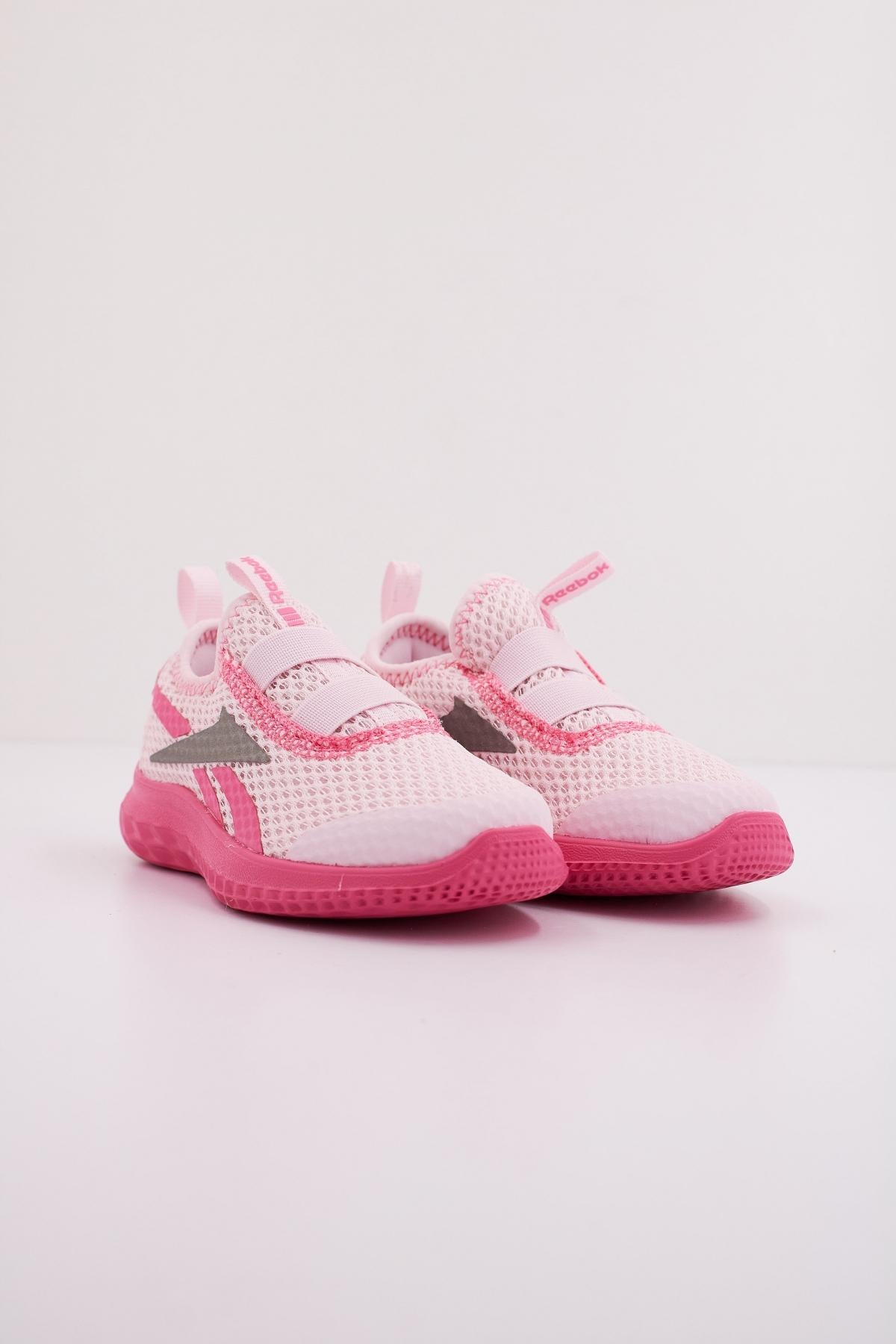 REEBOK RUSH RUNNER SLIP ON en color ROSA (2)