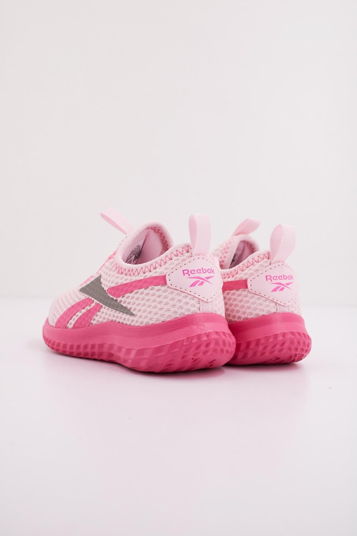REEBOK RUSH RUNNER SLIP ON en color ROSA (4)