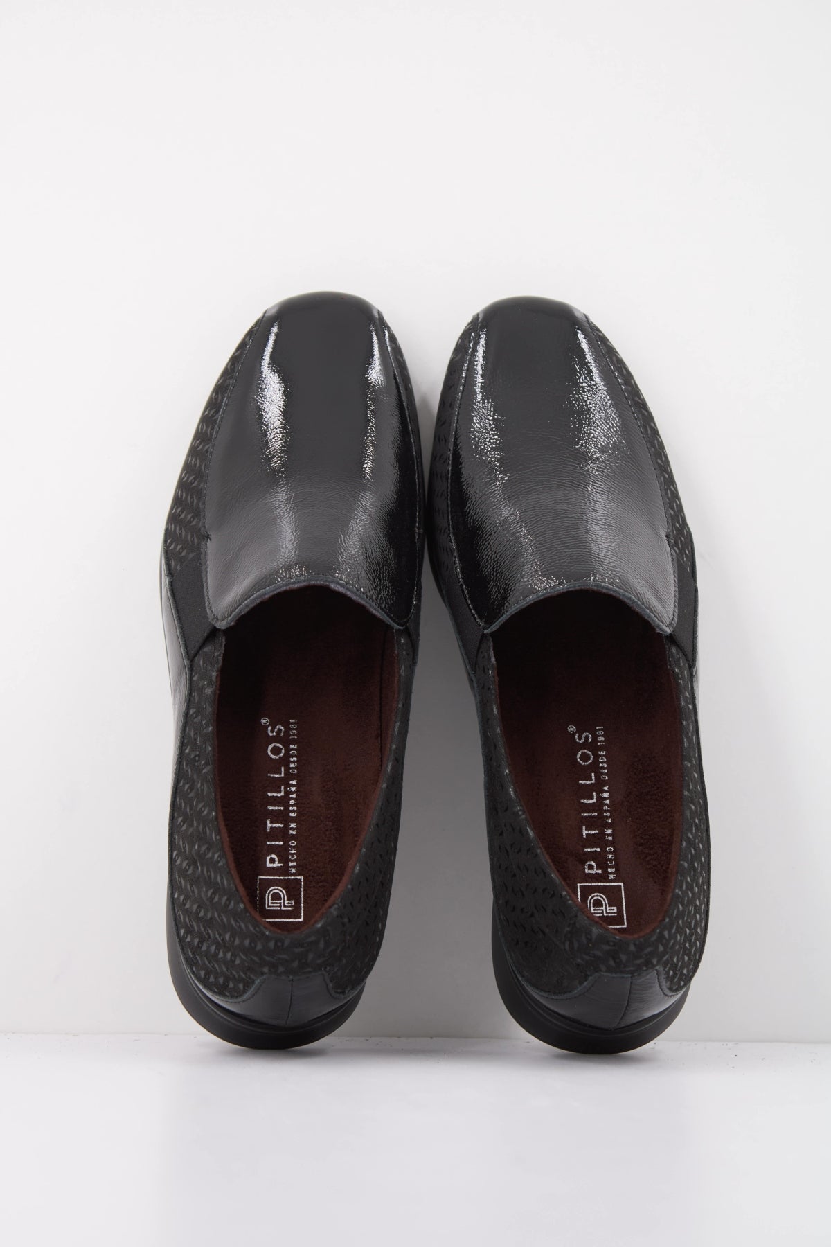 PITILLOS P GUCCI ELASTICOS CHAROL en color NEGRO (3)