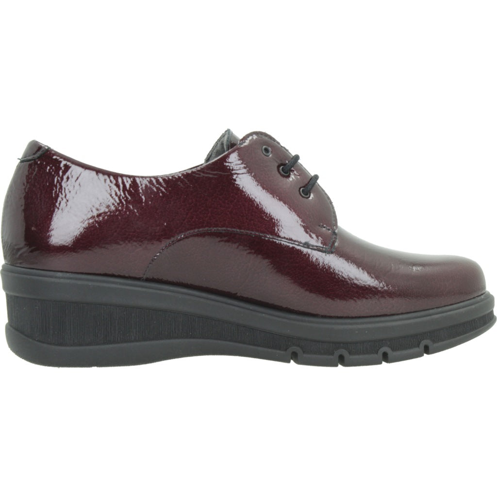 PITILLOS P BLUCHER CHAROL en color BURDEOS (4)