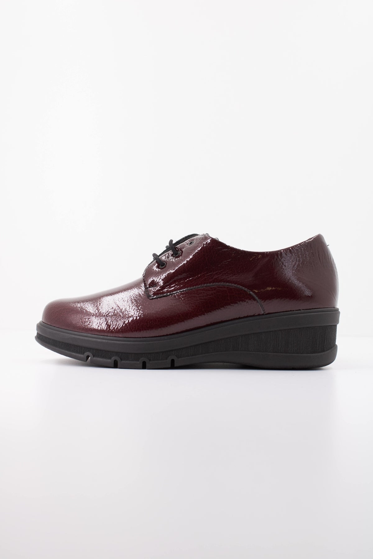 PITILLOS P BLUCHER CHAROL en color BURDEOS (1)