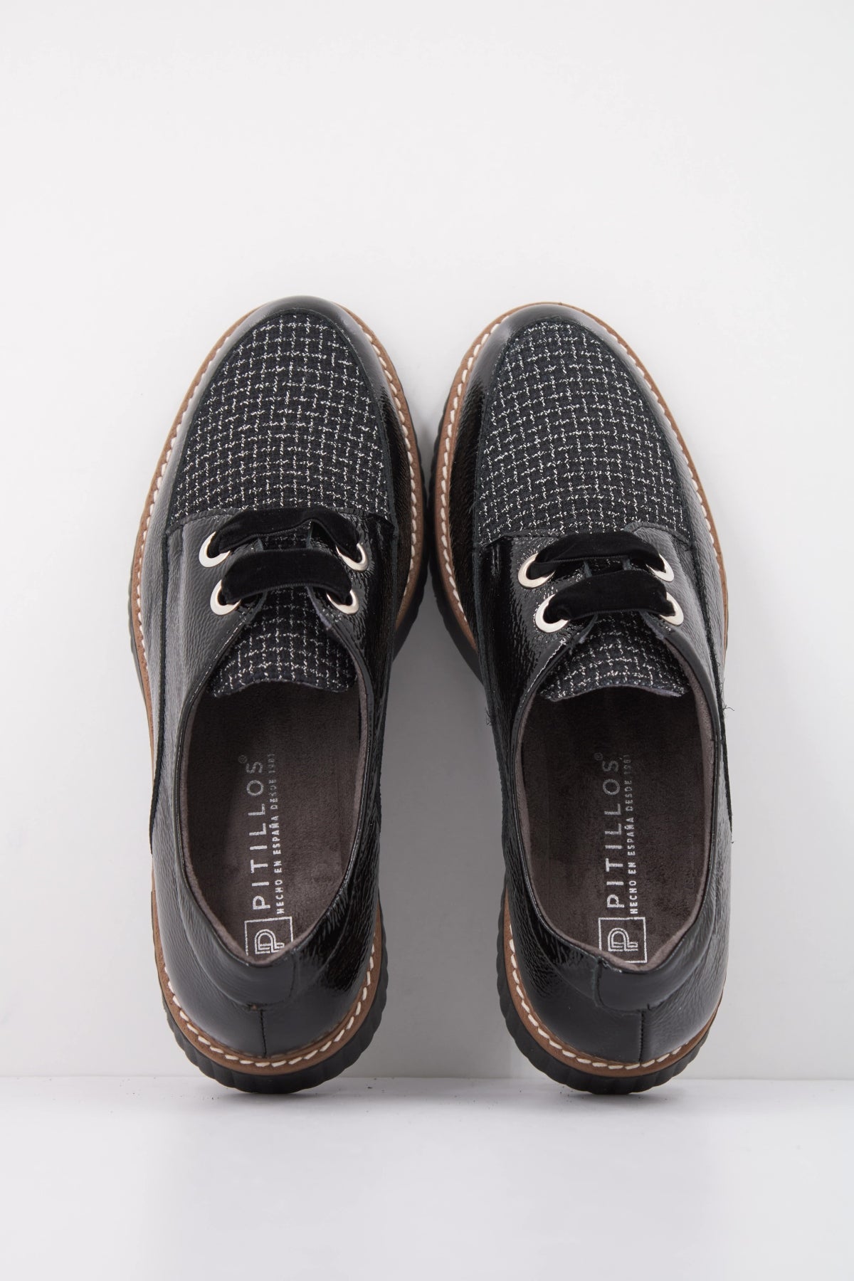 PITILLOS P BLUCHER CORDON en color NEGRO (3)