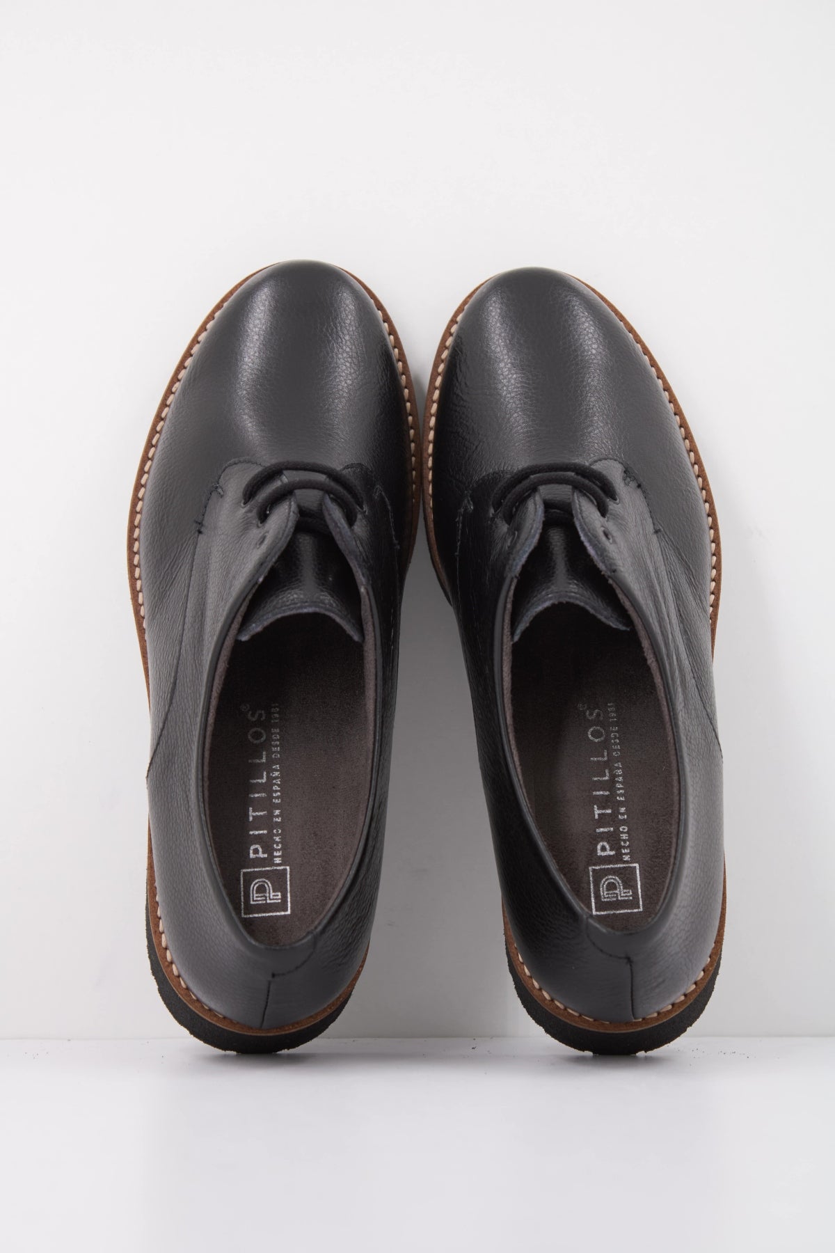PITILLOS P BLUCHER NAPA en color NEGRO (3)
