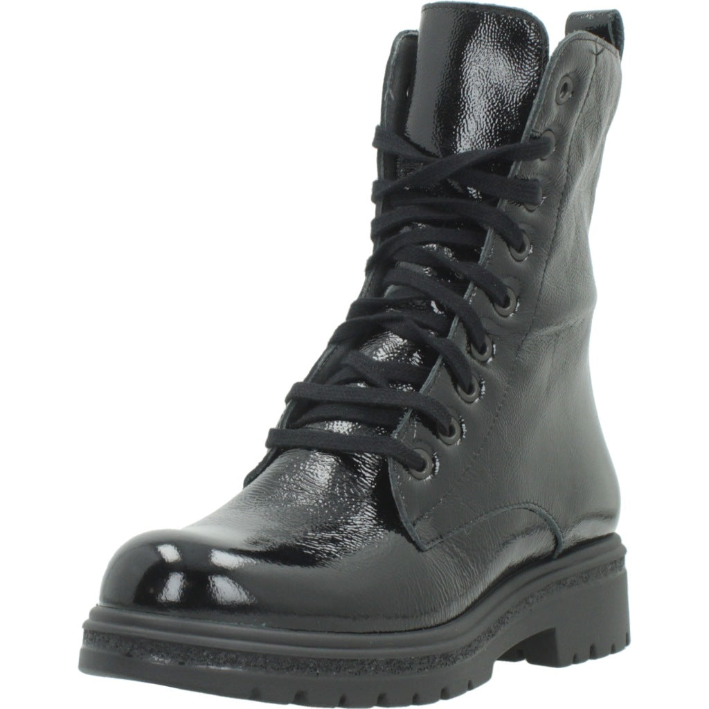 PITILLOS P BOTA MILITAR CHAROL en color NEGRO (1)