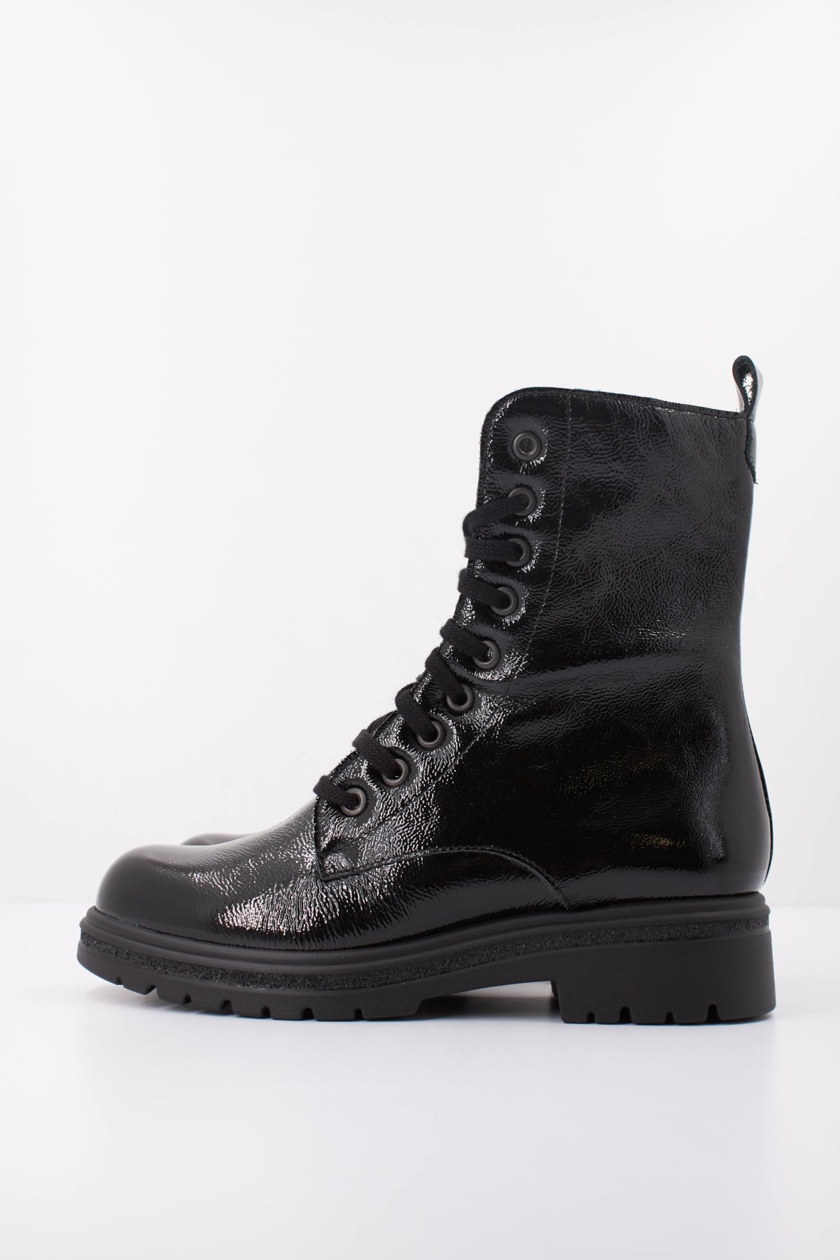 PITILLOS P BOTA MILITAR CHAROL en color NEGRO (1)