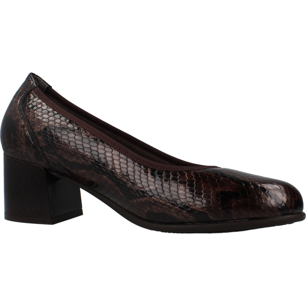 PITILLOS P SALON SERPIENTE CHAROL en color MARRON (5)