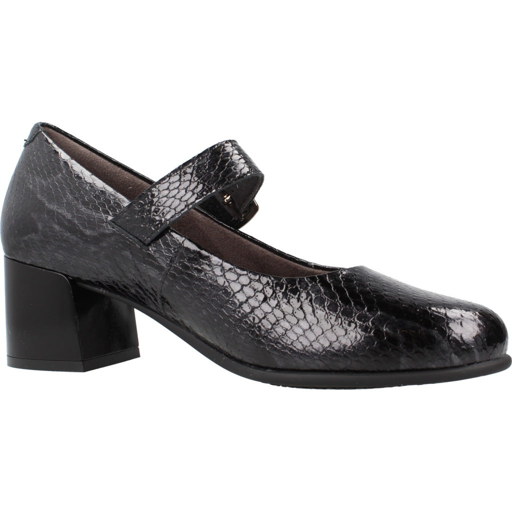 PITILLOS P MERCEDES SERPIENTE CHAROL en color NEGRO (5)