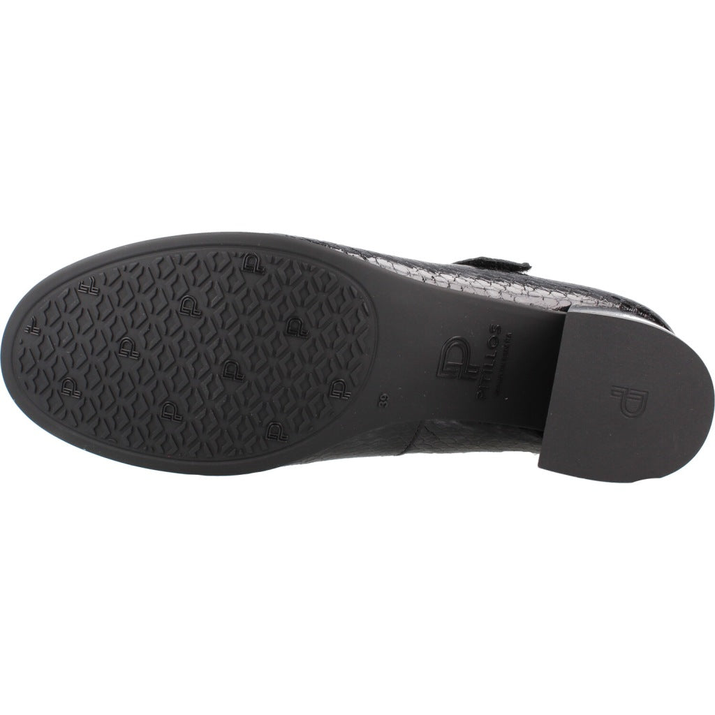 PITILLOS P MERCEDES SERPIENTE CHAROL en color NEGRO (6)
