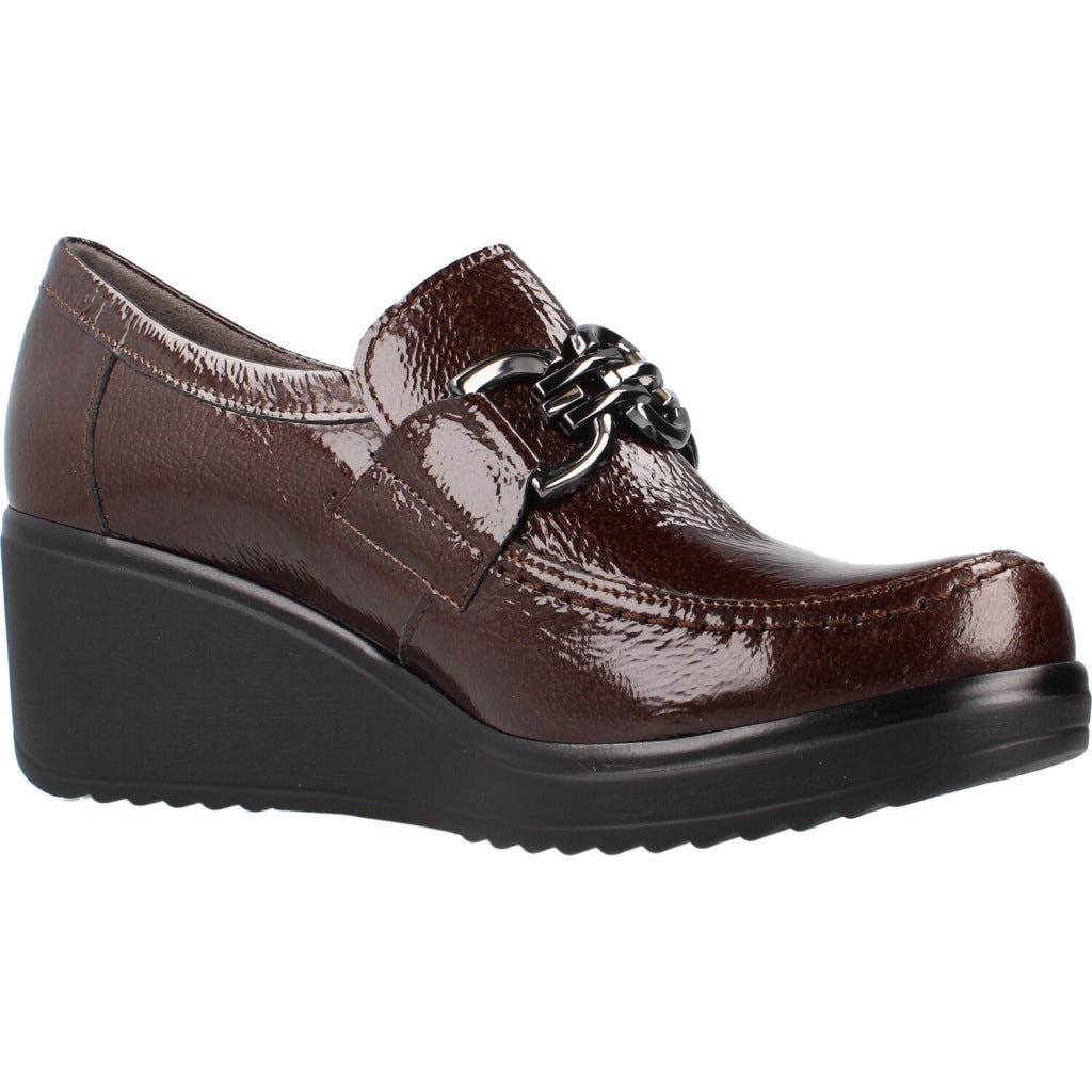 PITILLOS P ABOTINADO CHAROL en color MARRON (5)