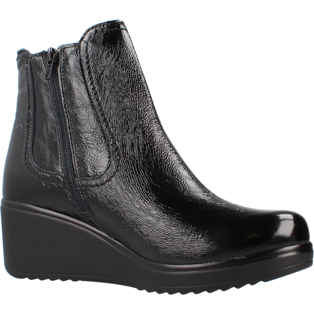 PITILLOS P BOTIN CHELSEA CHAROL en color NEGRO (5)