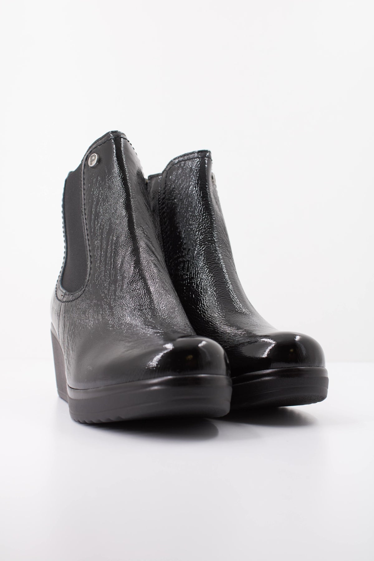 PITILLOS P BOTIN CHELSEA CHAROL en color NEGRO (2)