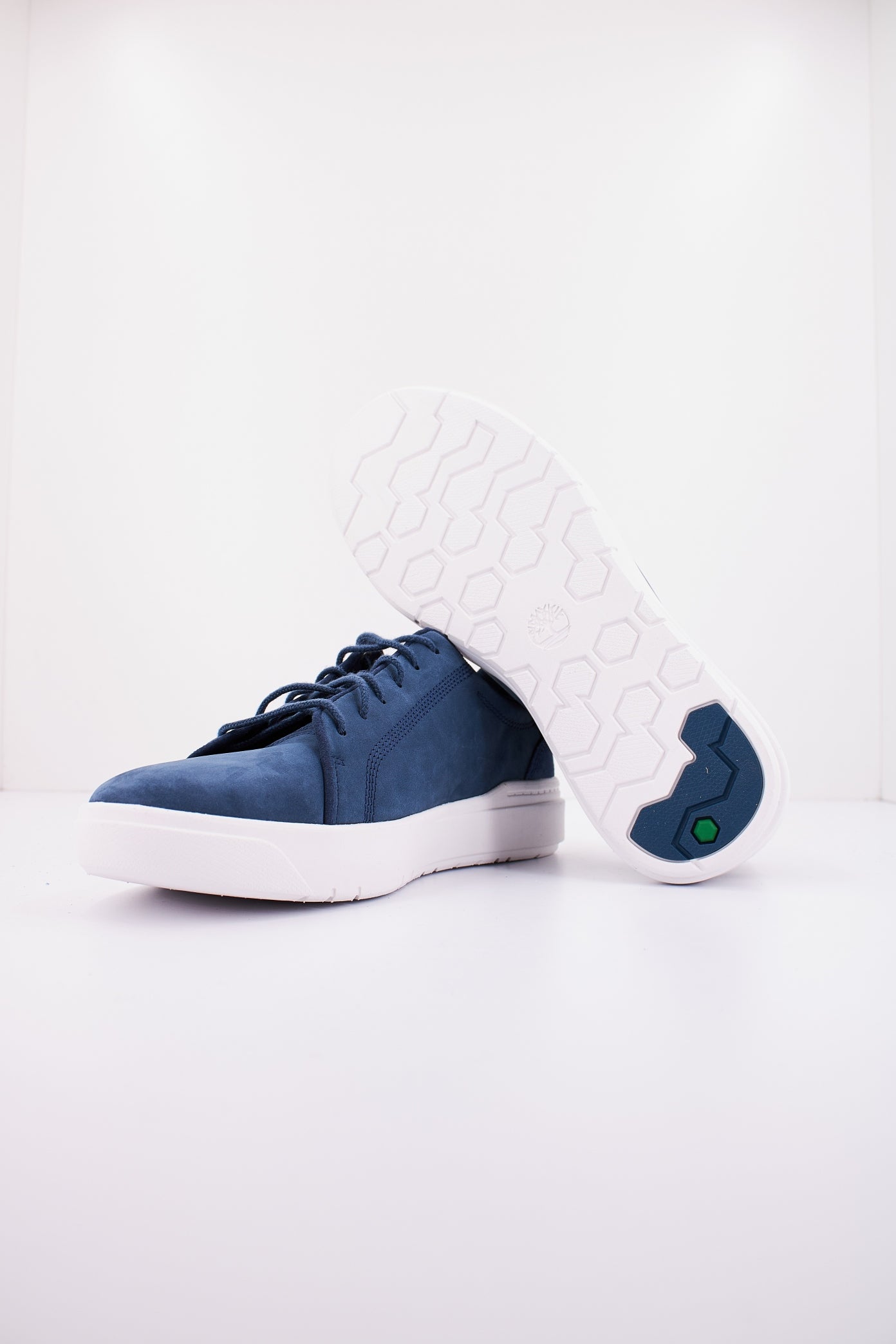 TIMBERLAND SENECA BAY LOW LACE UP en color AZUL (4)