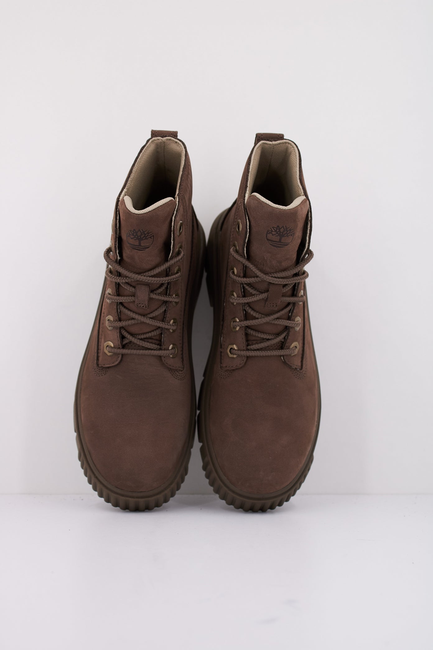 TIMBERLAND GREYFIELD MID LACE UP en color MARRON (3)