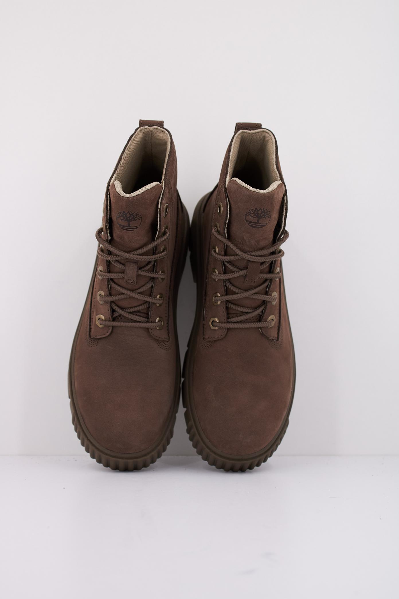 TIMBERLAND GREYFIELD MID LACE UP en color MARRON (3)