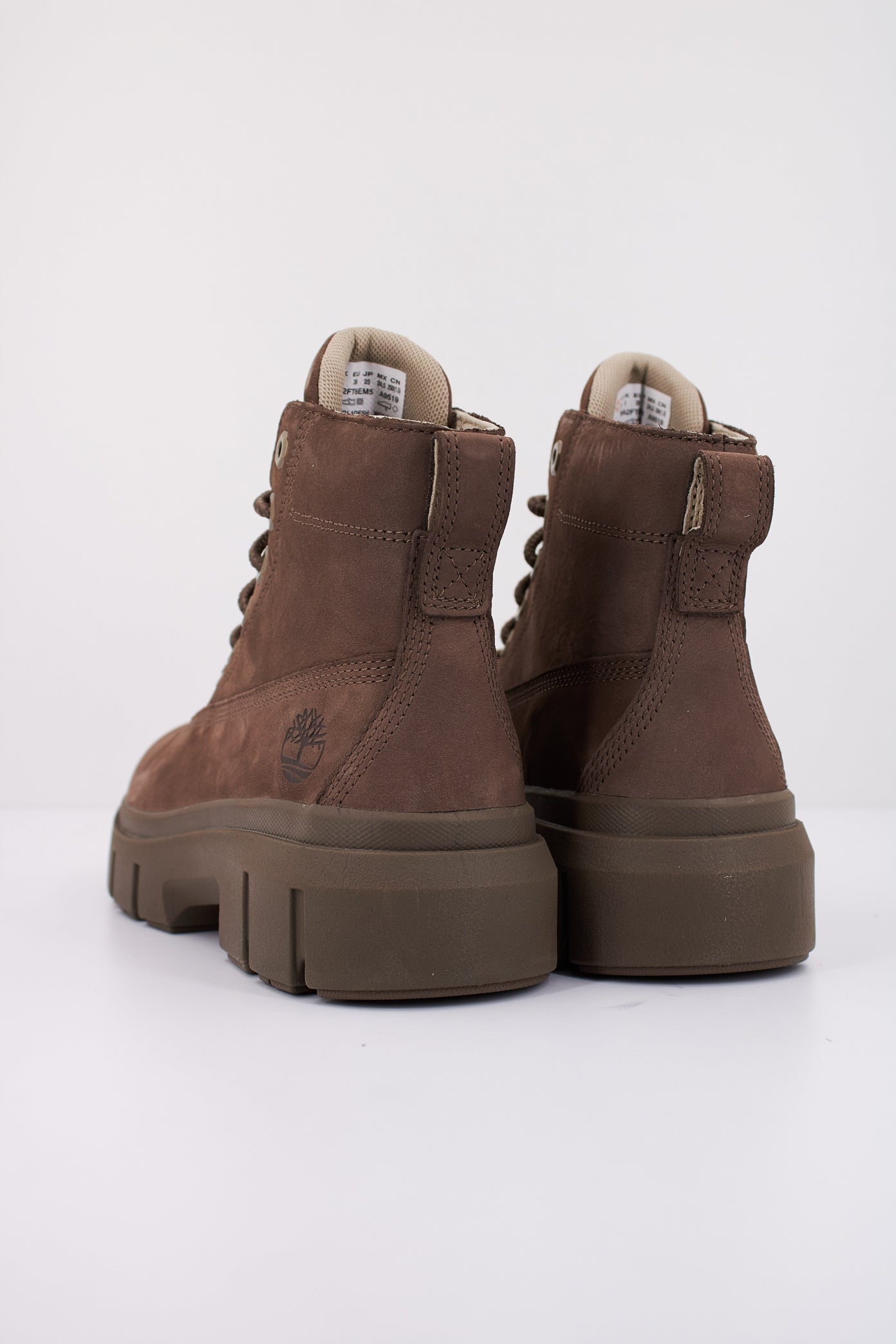 TIMBERLAND GREYFIELD MID LACE UP en color MARRON (4)