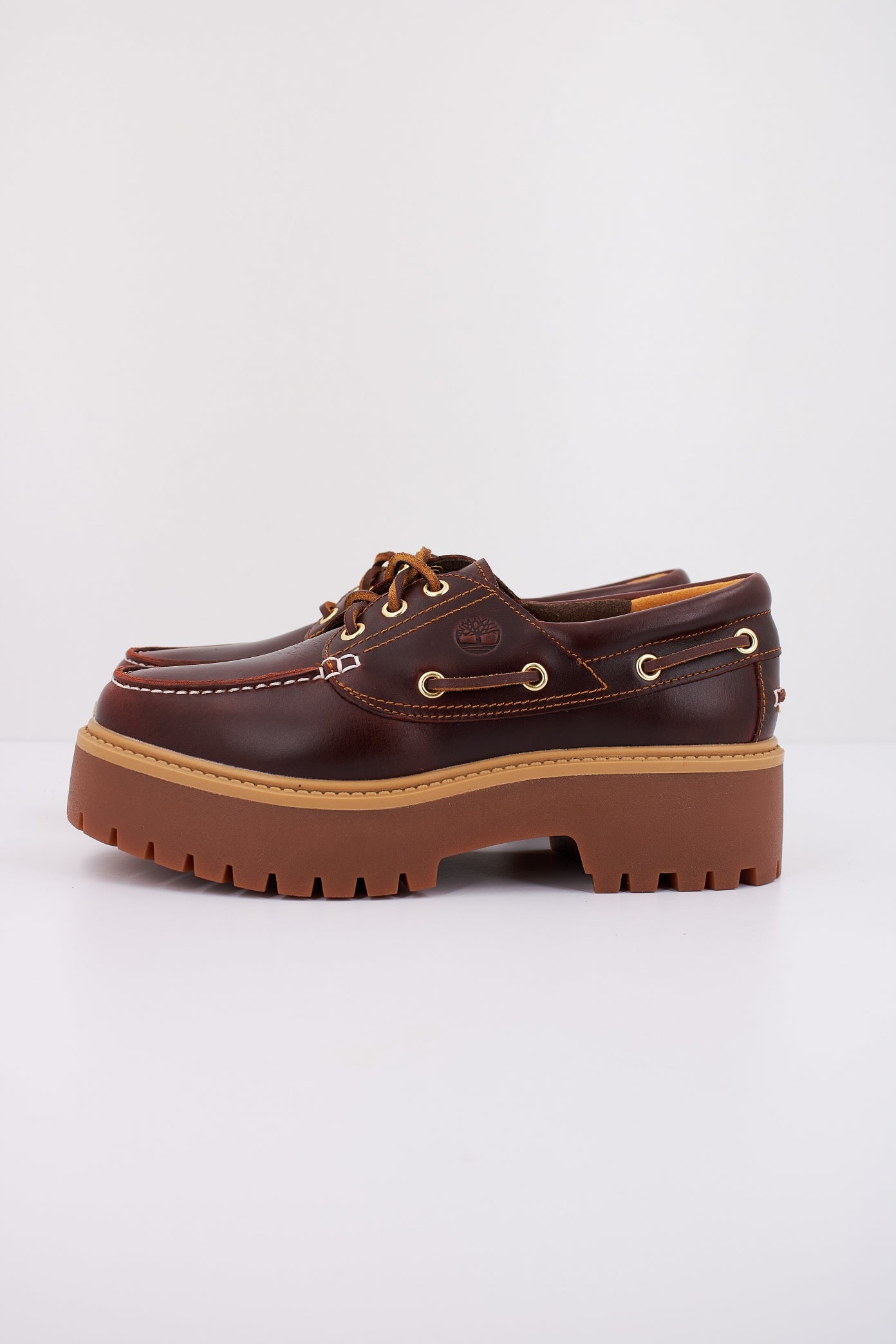 TIMBERLAND STONE STREET BOAT SHOE en color MARRON  (1)