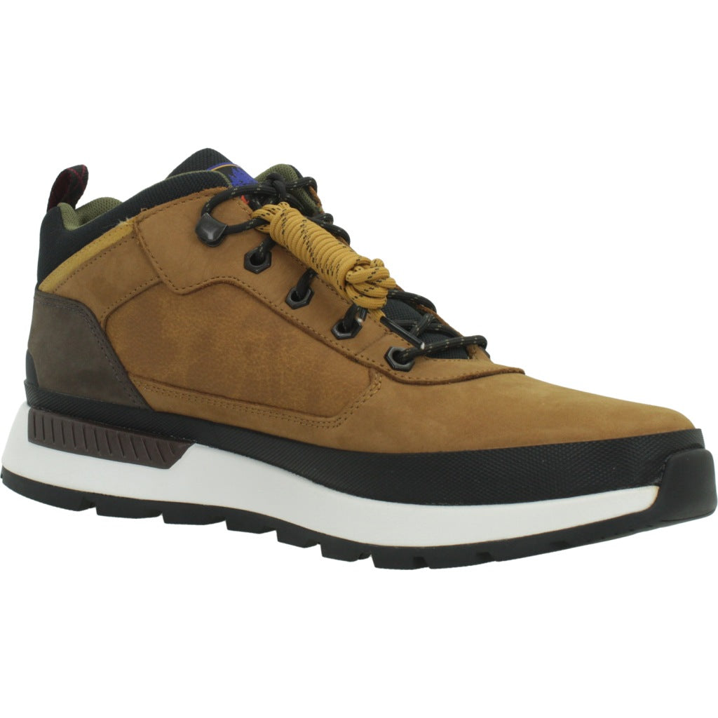 TIMBERLAND FLTK LOW LACE SNEAKER MDBRN en color MARRON CLARO (5)
