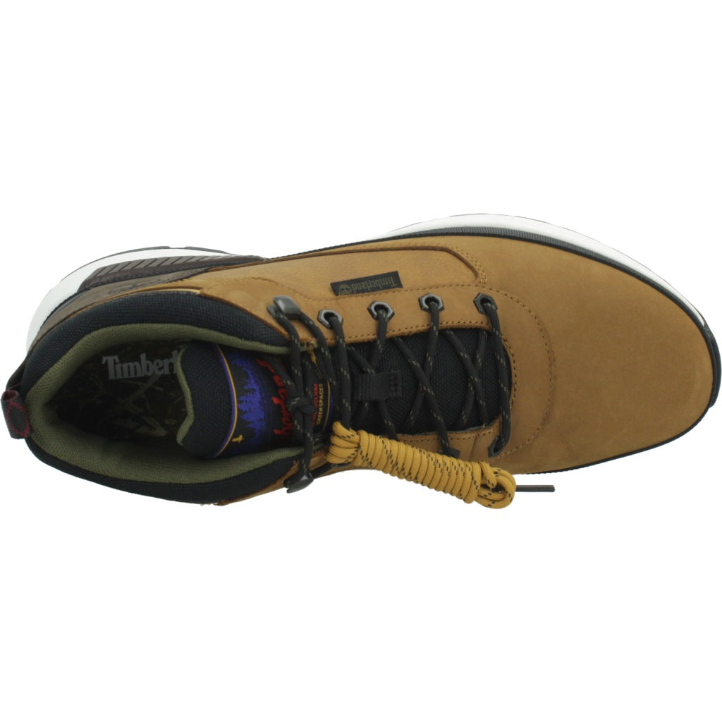TIMBERLAND FLTK LOW LACE SNEAKER MDBRN en color MARRON CLARO (7)