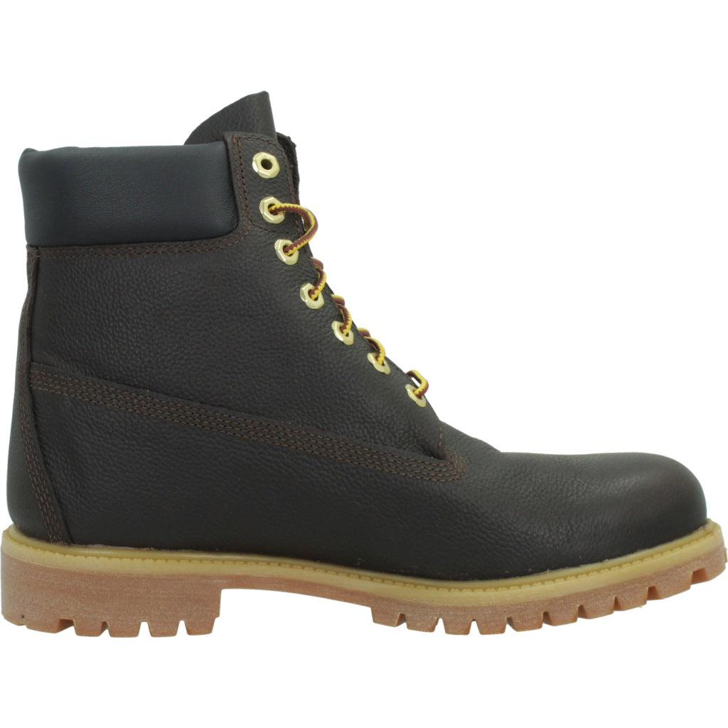 TIMBERLAND PREM IN LACE WATERPROOF BOO en color MARRON (4)