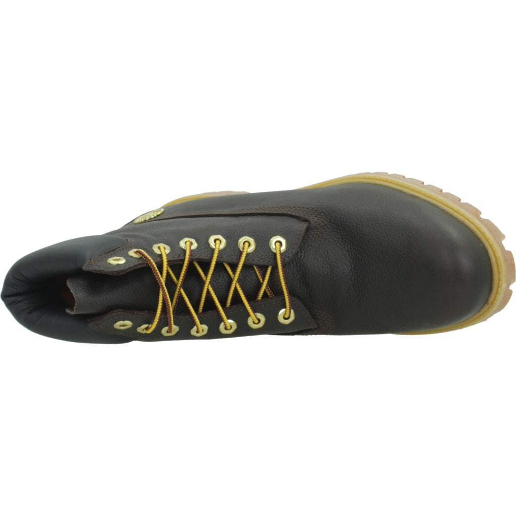 TIMBERLAND PREM IN LACE WATERPROOF BOO en color MARRON (7)