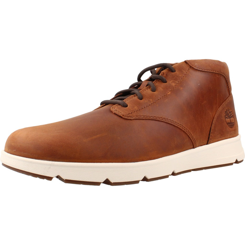 TIMBERLAND PKST MID LACE SNEAKER RUST en color MARRON (1)