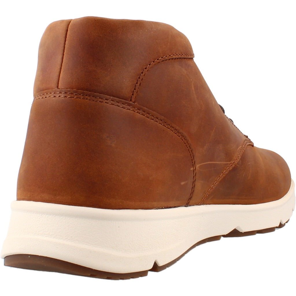 TIMBERLAND PKST MID LACE SNEAKER RUST en color MARRON (3)