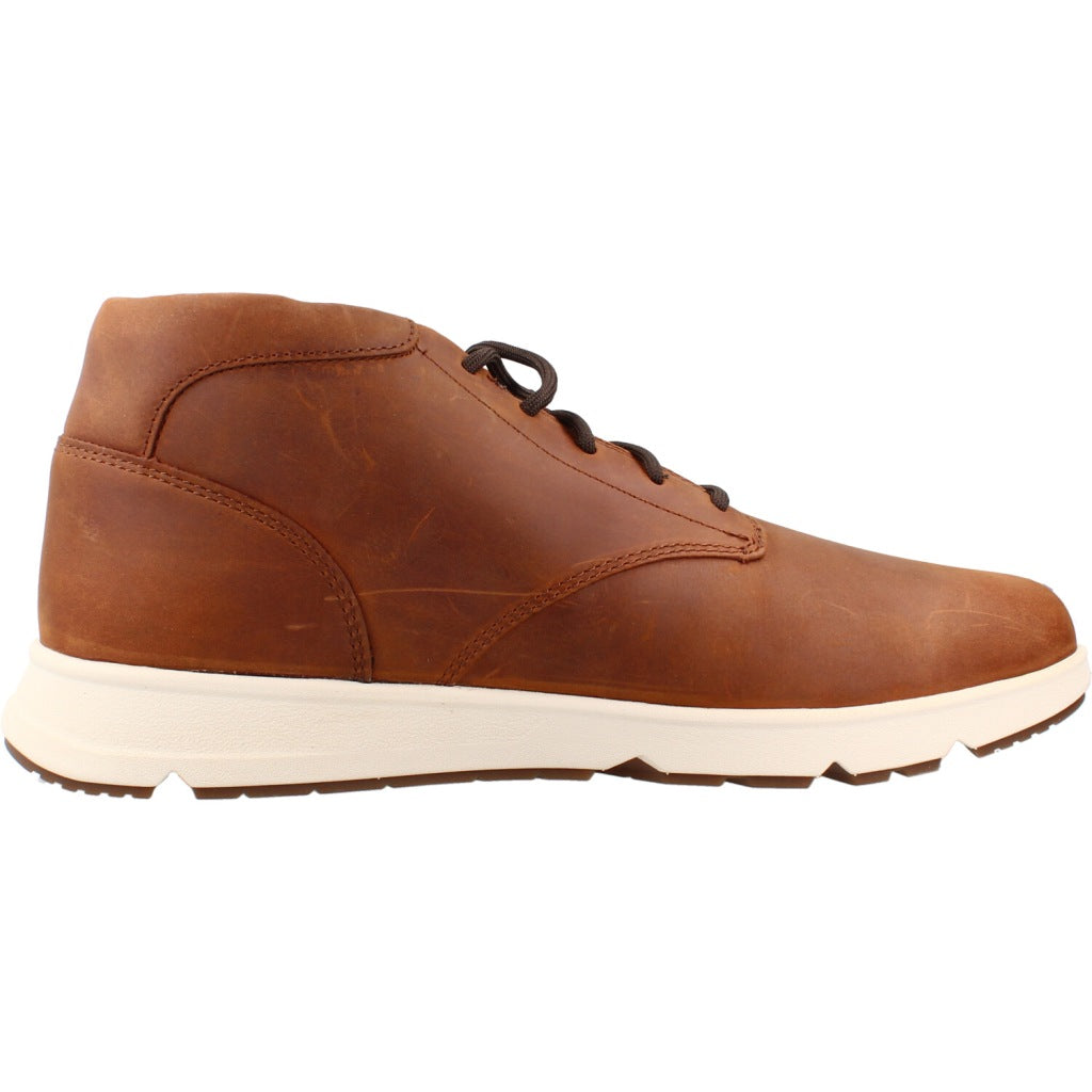TIMBERLAND PKST MID LACE SNEAKER RUST en color MARRON (4)