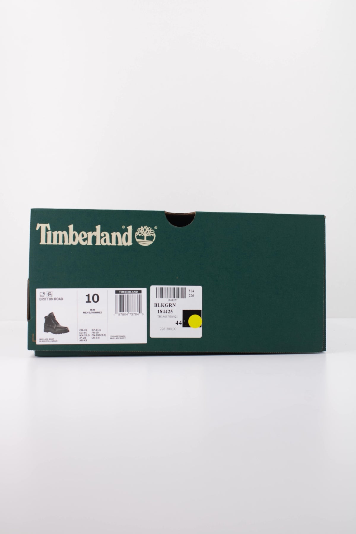 TIMBERLAND TBAHW EHKR MID LACE BOOT WHE en color NEGRO (6)