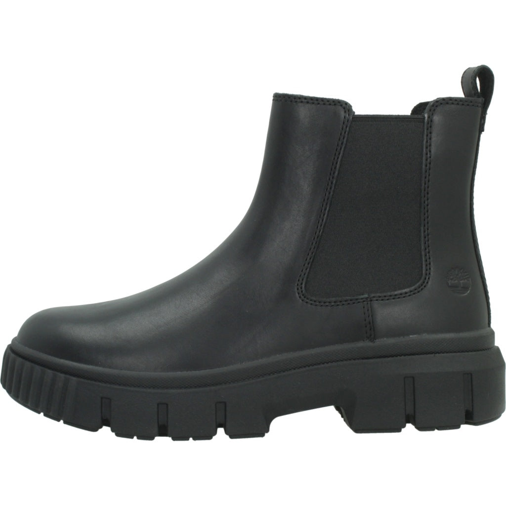 TIMBERLAND GREY MID CHELSEA BOOT en color NEGRO (2)