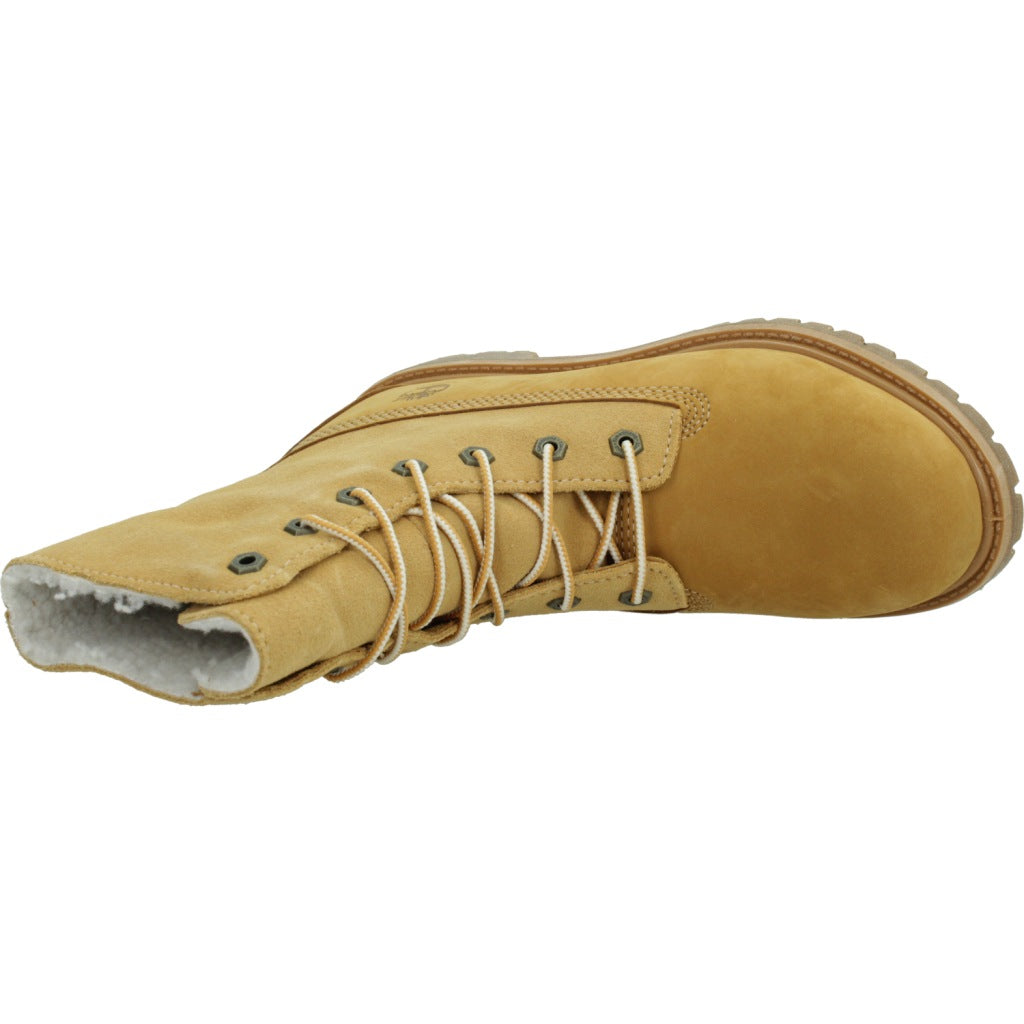 TIMBERLAND PREM MID WARM WATERPROOF BOOT en color MARRON CLARO (7)