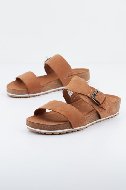 TIMBERLAND Malibu Waves Band Slide en color MARRON (1)