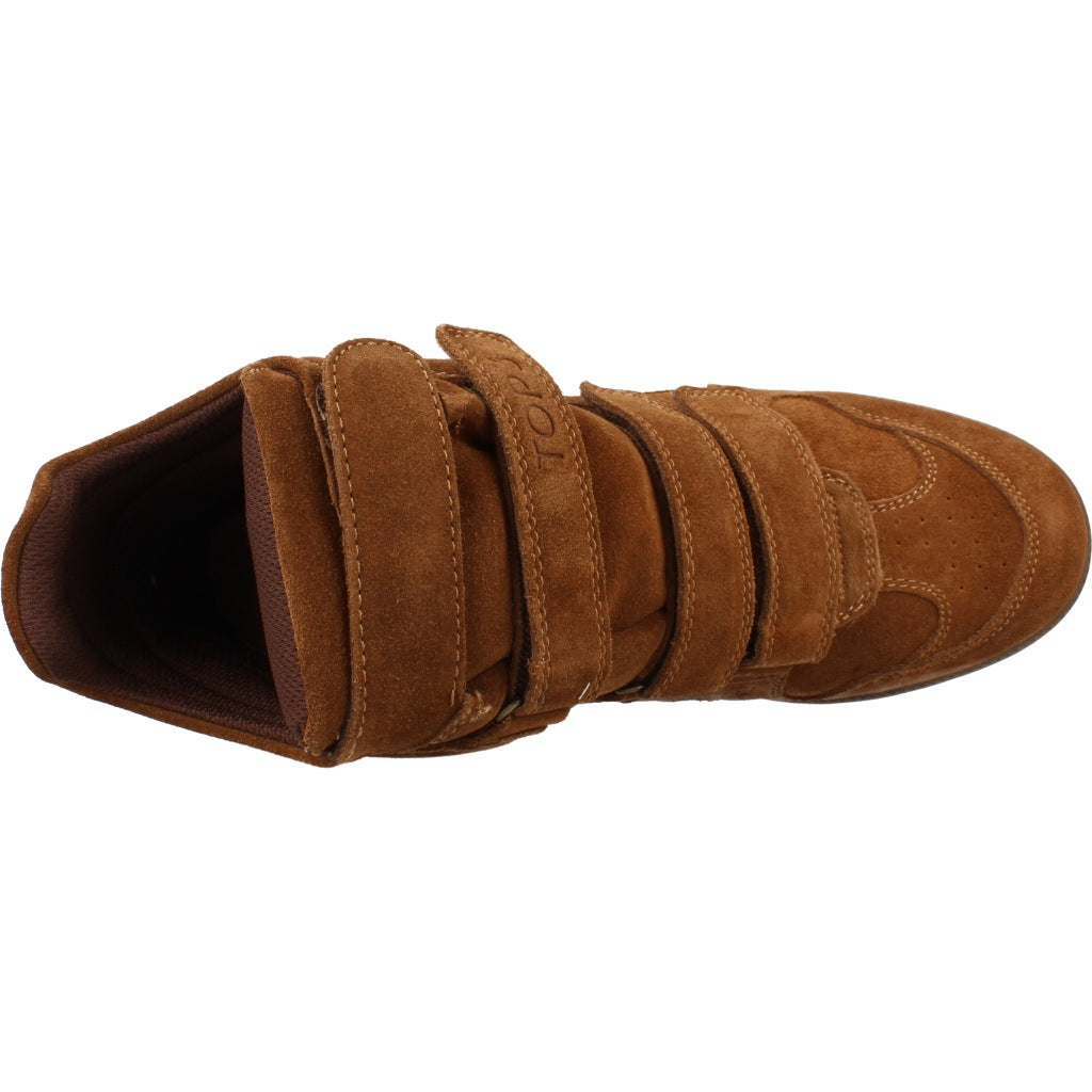 TOP BOTIN SERRAJE en color MARRON (7)