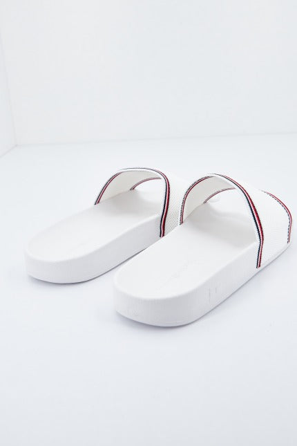 TOMMY HILFIGER KNITTED POOL SLIDE en color BLANCO (3)