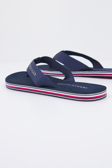 TOMMY HILFIGER TOMMY STRIPES FLAT BEACH en color AZUL (3)