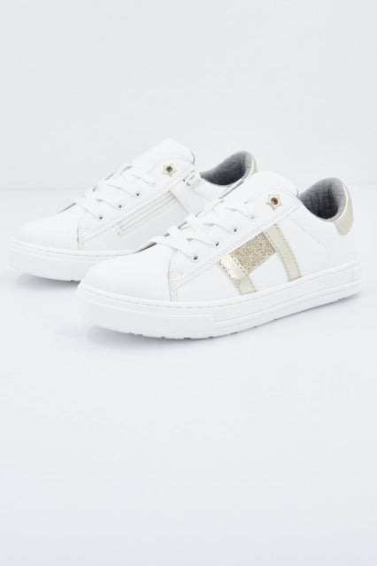 TOMMY HILFIGER LOW CUT LACE-UP en color BLANCO (1)
