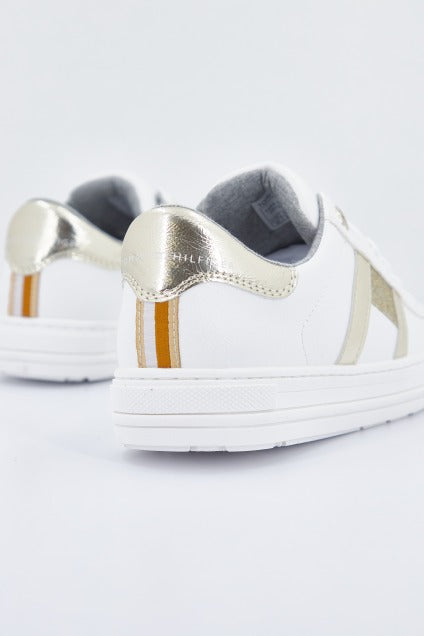 TOMMY HILFIGER LOW CUT LACE-UP en color BLANCO (3)