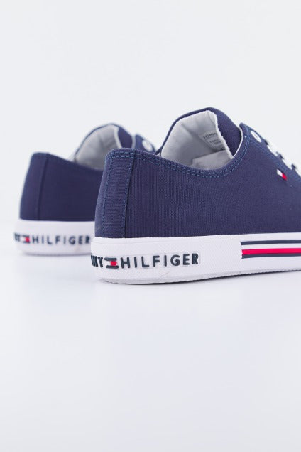 TOMMY HILFIGER LOW CUT LACE-UP en color AZUL (3)