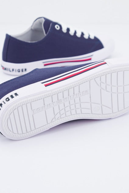 TOMMY HILFIGER LOW CUT LACE-UP en color AZUL (4)
