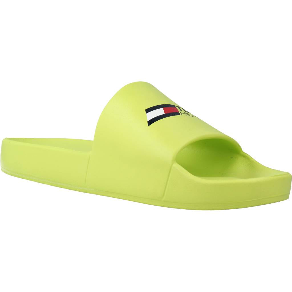TOMMY HILFIGER TS POOLSLIDE en color VERDE (5)