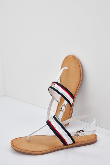 TOMMY HILFIGER CORPORATE WEBBING FLAT S en color BLANCO (1)