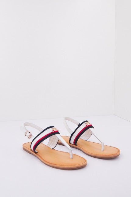 TOMMY HILFIGER CORPORATE WEBBING FLAT S en color BLANCO (2)