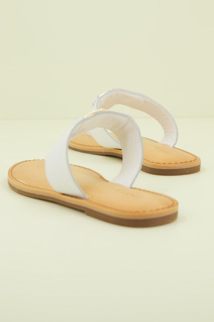TOMMY HILFIGER TH HARDWARE FLAT LEATHER en color BLANCO (3)