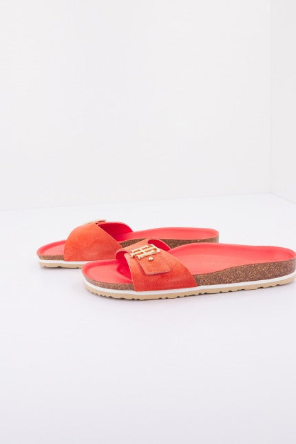 TOMMY HILFIGER TH MOLDED FOOTBED FLAT S en color NARANJA (3)