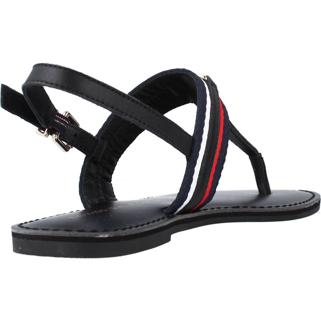 TOMMY HILFIGER CORPORATE TH WEBBING FLA en color NEGRO (3)