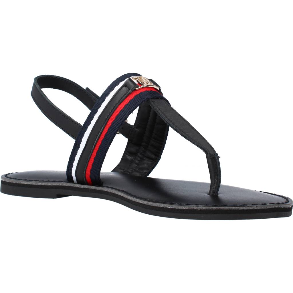 TOMMY HILFIGER CORPORATE TH WEBBING FLA en color NEGRO (5)