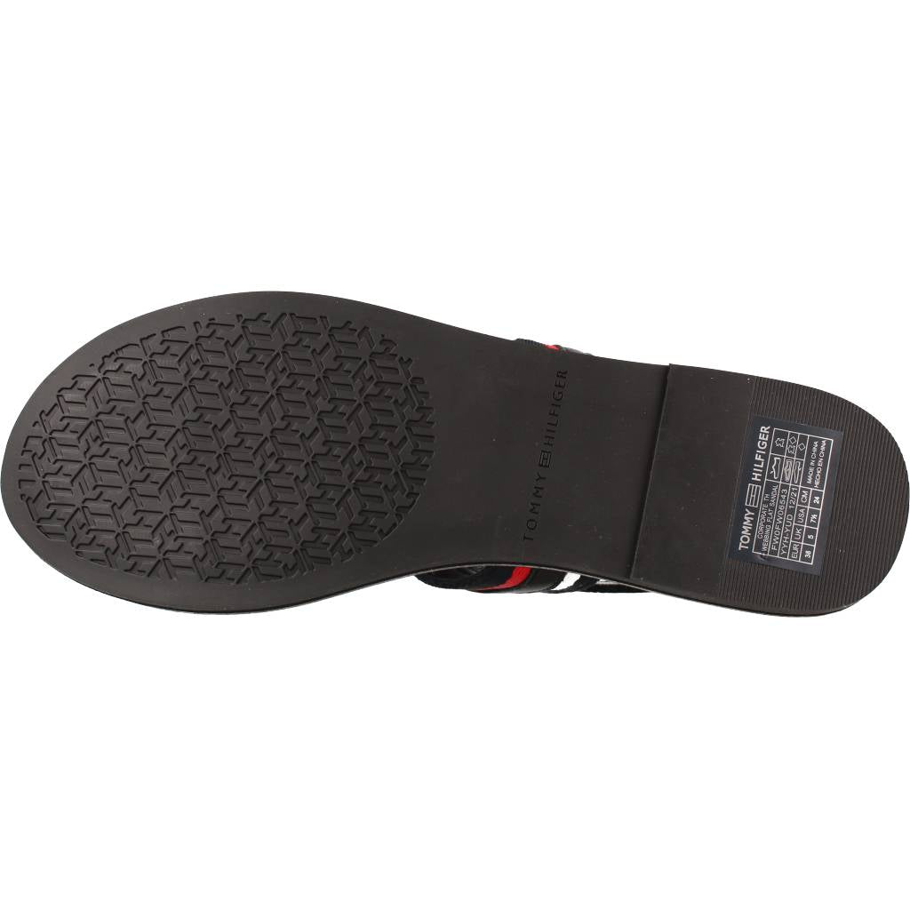 TOMMY HILFIGER CORPORATE TH WEBBING FLA en color NEGRO (6)