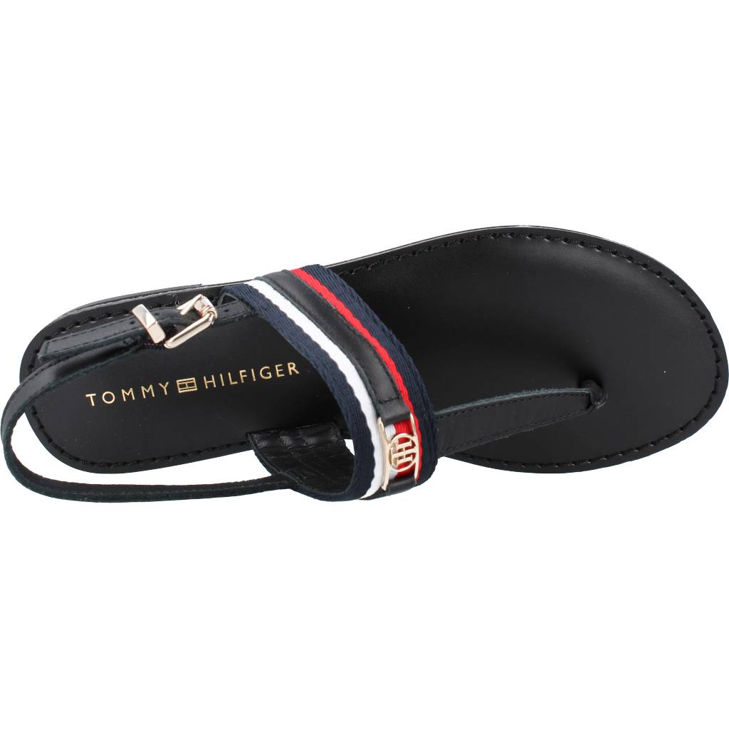TOMMY HILFIGER CORPORATE TH WEBBING FLA en color NEGRO (7)