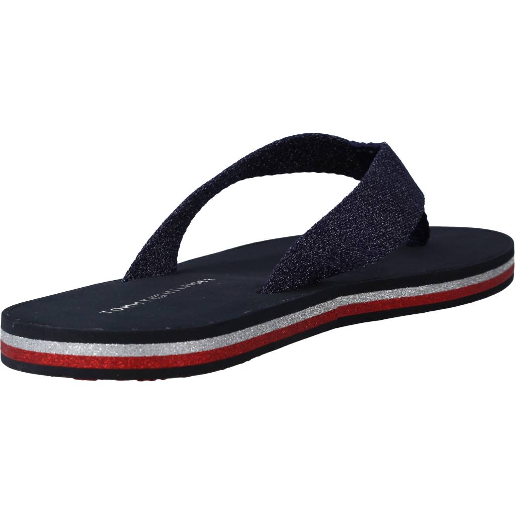 TOMMY HILFIGER TH GLITTER WRAP BEACH SA en color AZUL (3)