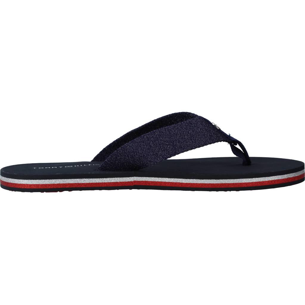 TOMMY HILFIGER TH GLITTER WRAP BEACH SA en color AZUL (4)